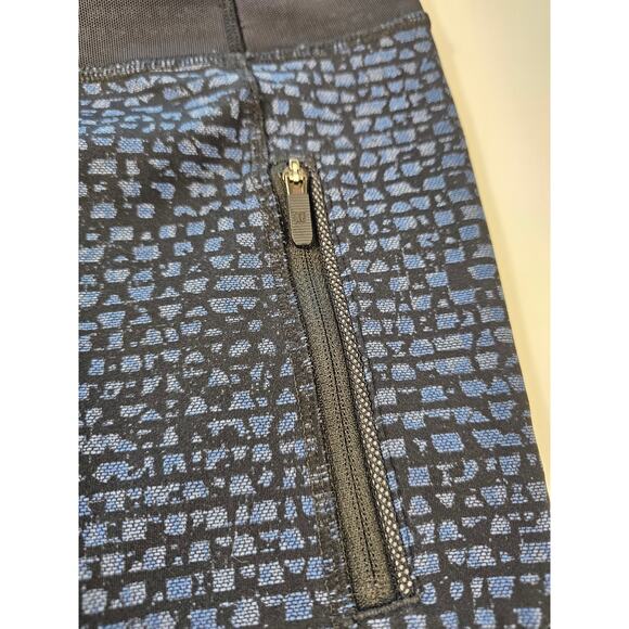 Lululemon Inspire Tight II Shatter Weave Desert Teal Alberta Lake / Black sz 4 - Picture 7 of 12